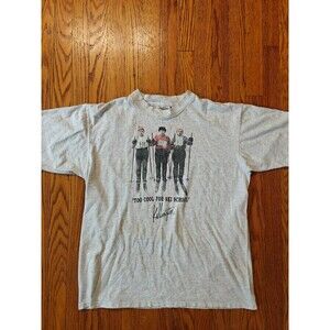 Vintage Too Cool For Ski School Killington Vermont T Shirt Adult XL Bum Wraps
